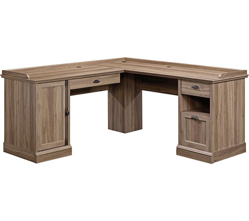 TEKNIK Barrister Home L-Shaped Desk - Beige
