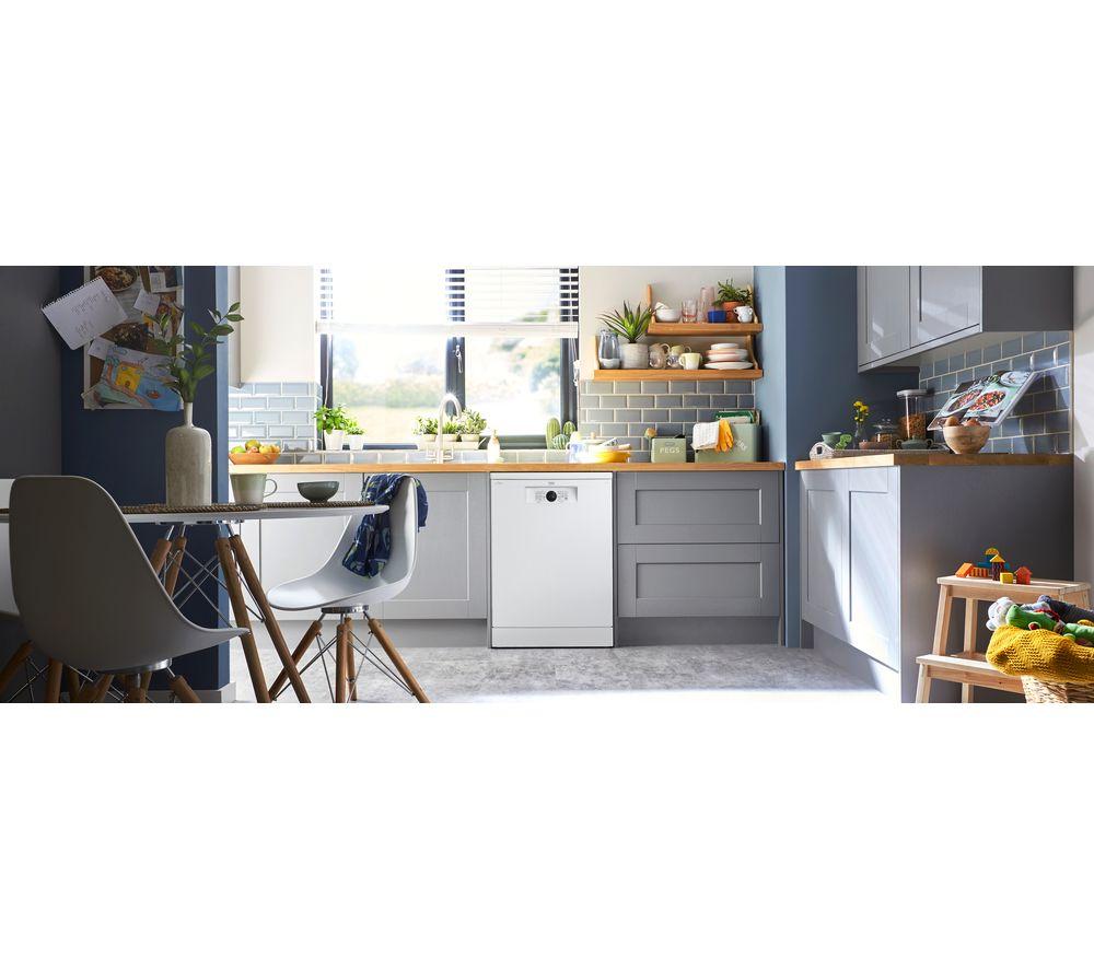 BEKO Pro HygieneIntense BDFN26440W Full-size Dishwasher - White image number 13 of 17