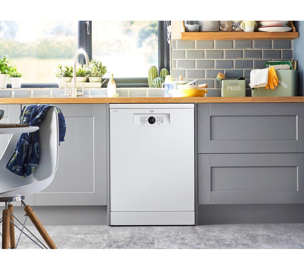 BEKO Pro HygieneIntense BDFN26440W Full-size Dishwasher - White image number 14 of 17