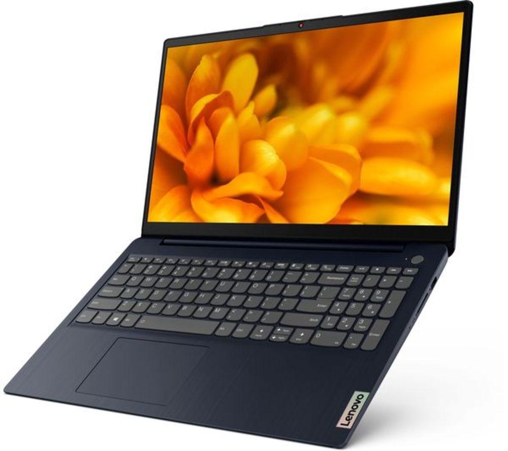 LENOVO IdeaPad 3i 15.6" Refurbished Laptop - Intel&reg; Core&trade; i3, 128 GB SSD, Blue (Very Good Condition) image number 3 of 11