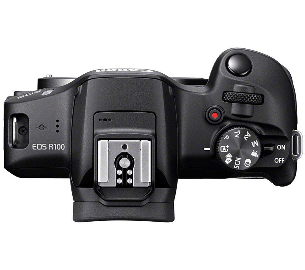 CANON EOS R100 Mirrorless Camera with RF-S 18-45 mm f/4.5-6.3 IS STM Lens image number 4 of 8