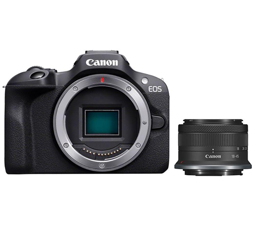 CANON EOS R100 Mirrorless Camera with RF-S 18-45 mm f/4.5-6.3 IS STM Lens image number 7 of 8