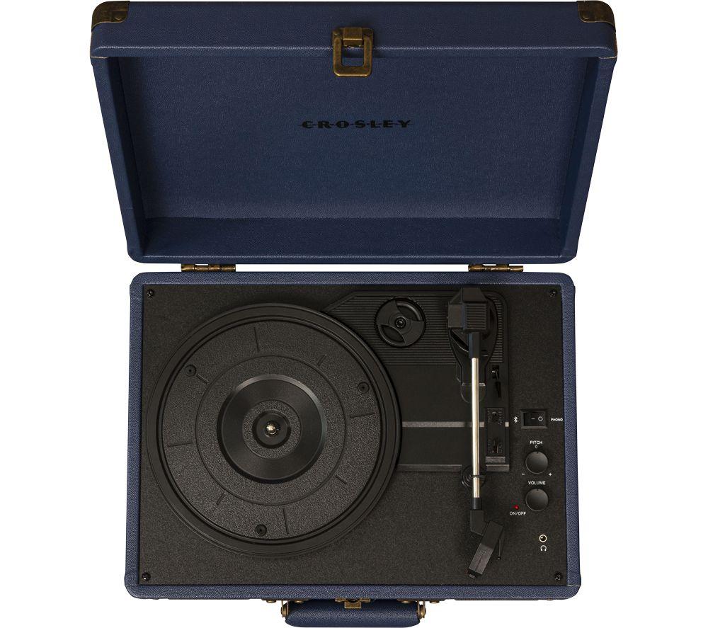 CROSLEY Cruiser Plus Belt Drive Bluetooth Turntable - Blue image number 5 of 6