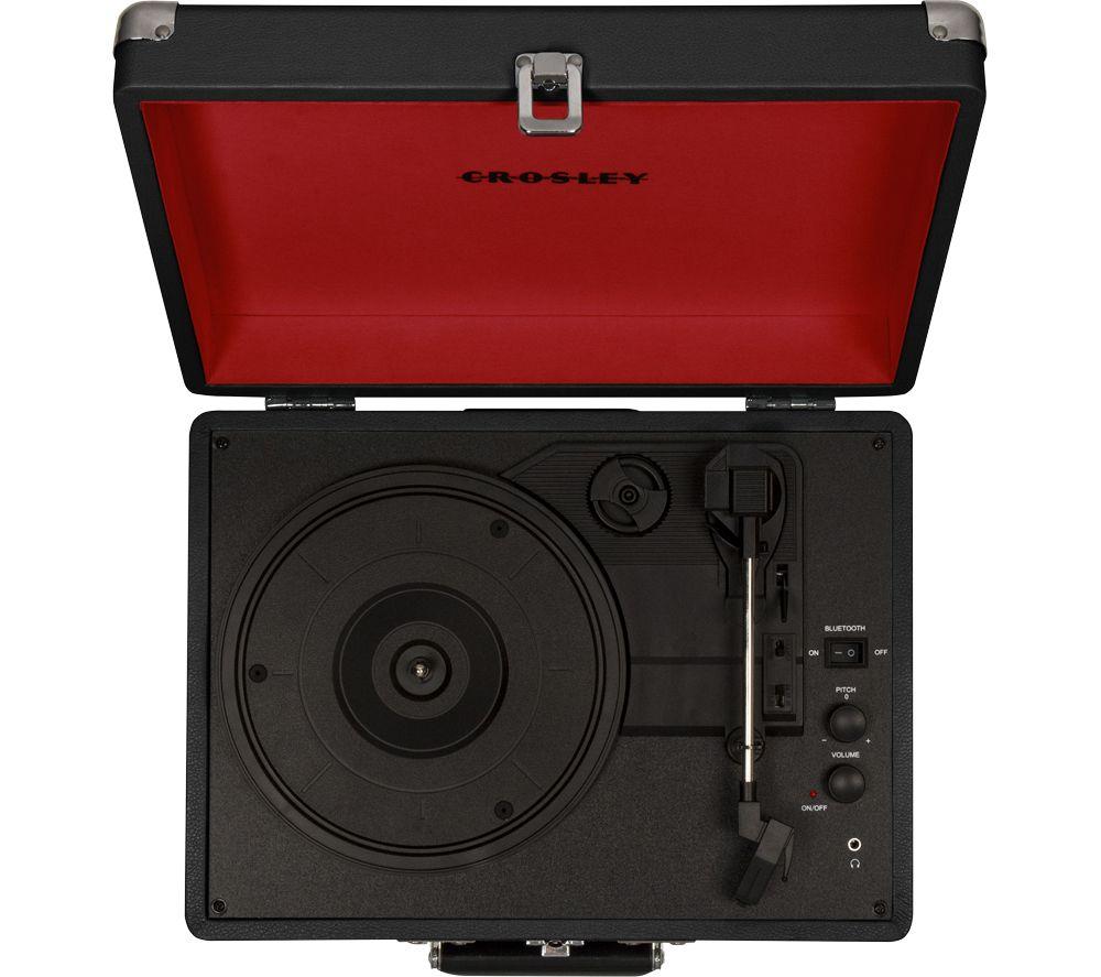 CROSLEY Cruiser Plus Belt Drive Bluetooth Turntable - Black image number 4 of 7