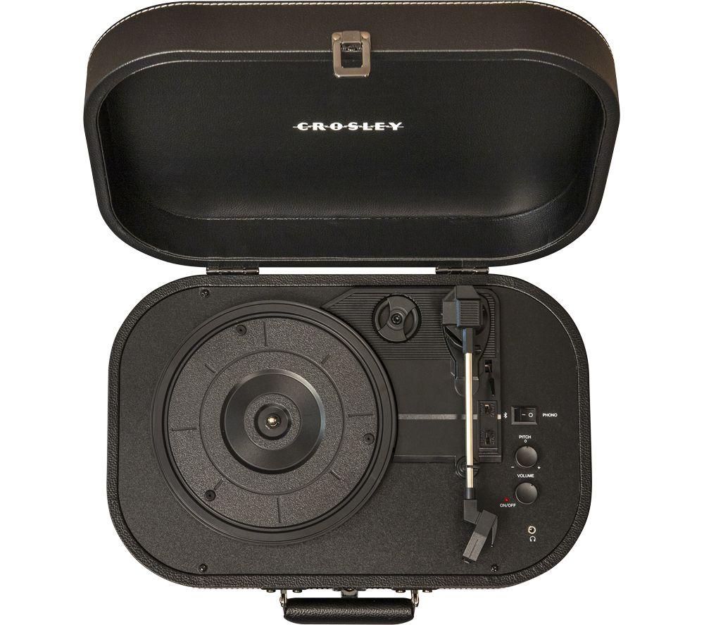 CROSLEY Discovery Belt Drive Bluetooth Turntable - Black image number 6 of 8
