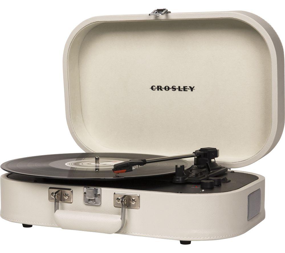 CROSLEY Discovery Belt Drive Bluetooth Turntable - White image number 2 of 6