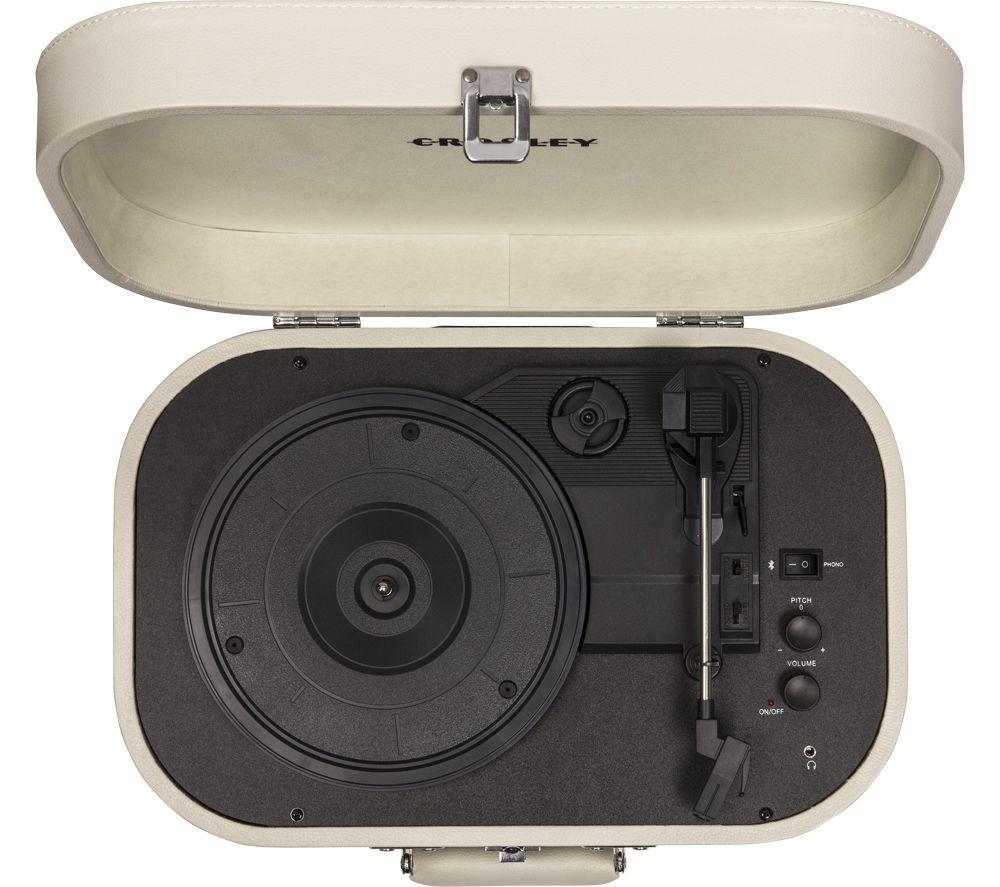 CROSLEY Discovery Belt Drive Bluetooth Turntable - White image number 3 of 6