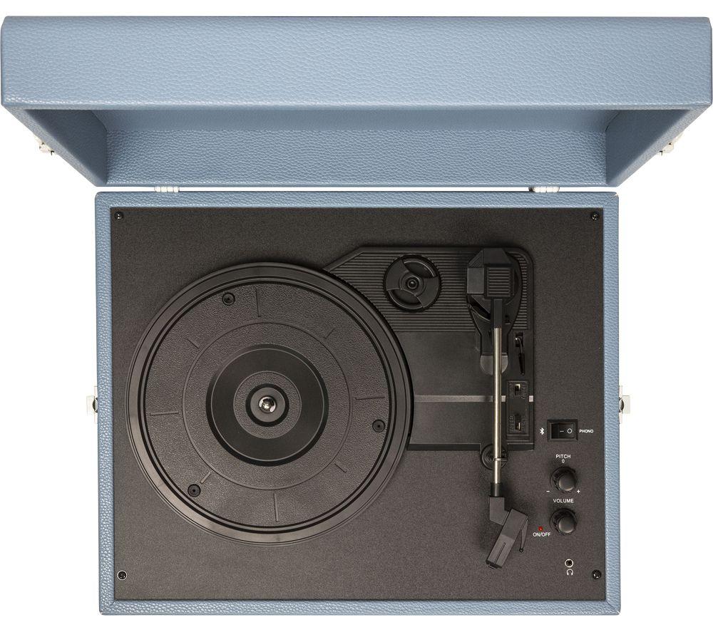 CROSLEY Voyager Belt Drive Bluetooth Turntable - Washed Blue image number 3 of 6