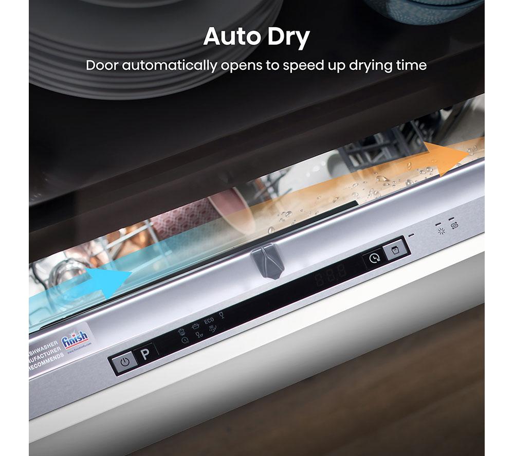 HISENSE HV623D15UK Full-size Fully Integrated Dishwasher image number 7 of 14