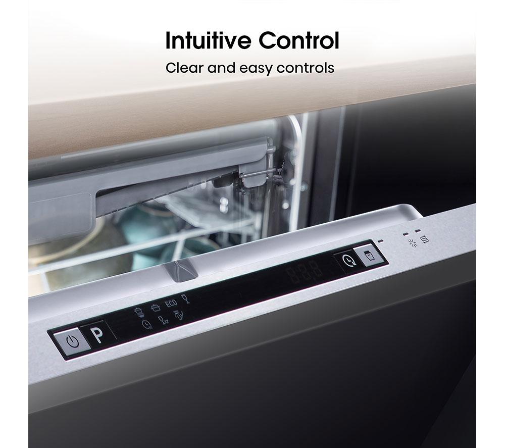 HISENSE HV623D15UK Full-size Fully Integrated Dishwasher image number 9 of 14