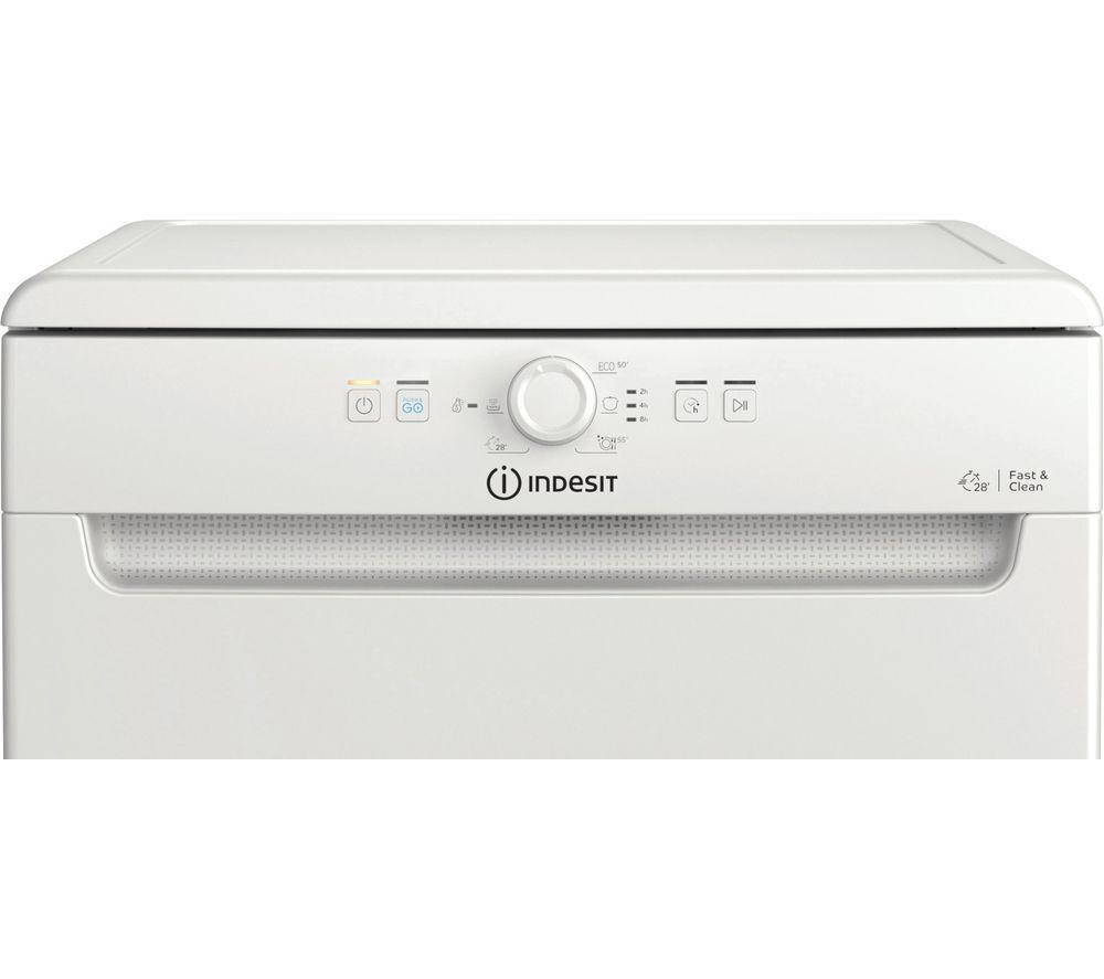 INDESIT D2FHK26UK Full-size Dishwasher - White image number 3 of 7