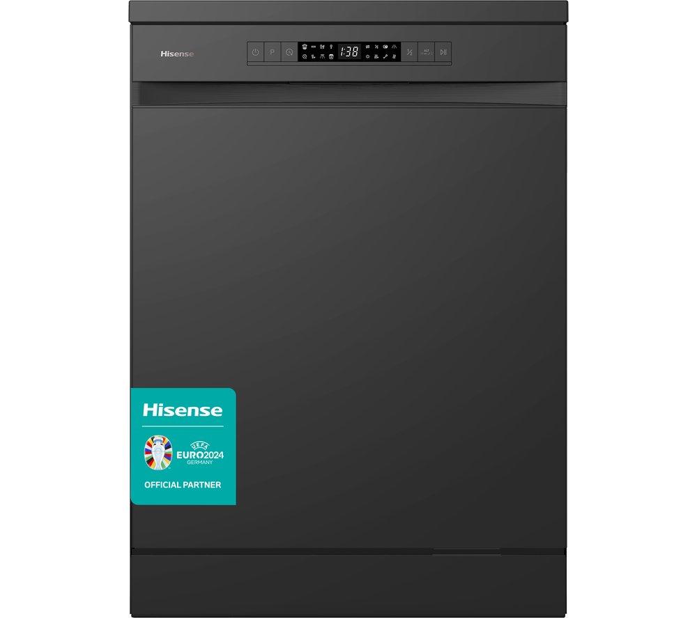 HISENSE HS622E90BUK Full-size Dishwasher - Black