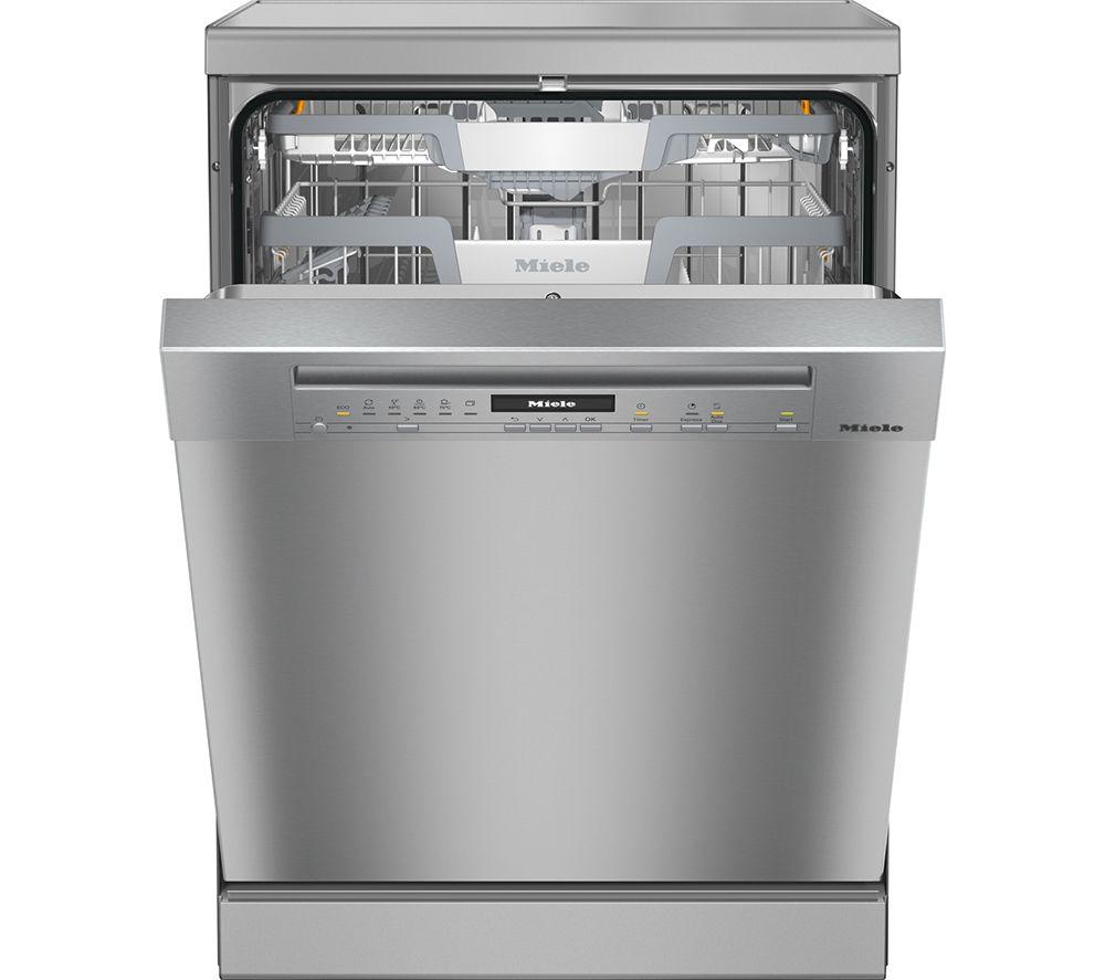 MIELE AutoDos G 7110 SC Fullsize WiFienabled Dishwasher Clean Steel