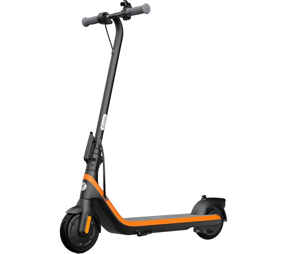 SEGWAY NINEBOT C2 B Electric Scooter - Black & Orange, Black