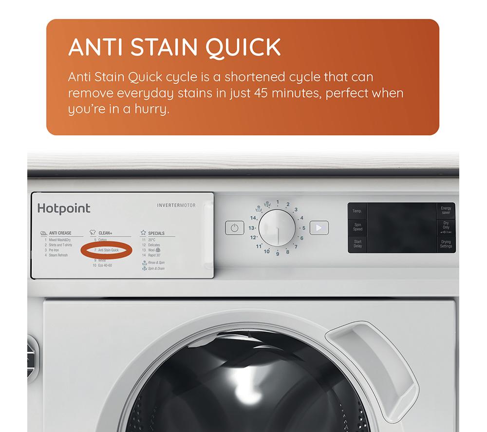 HOTPOINT BI WDHG 961485 UK Integrated 9 kg Washer Dryer image number 6 of 13
