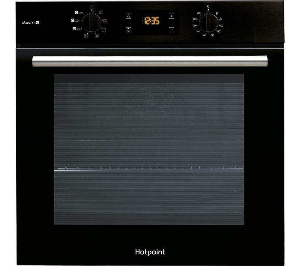 HOTPOINT Multiflow SA2S 541 BL Electric Steam Oven - Black, Black