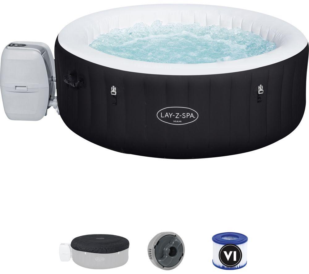 LAY-Z-SPA Miami AirJet Inflatable Hot Tub image number 2 of 12