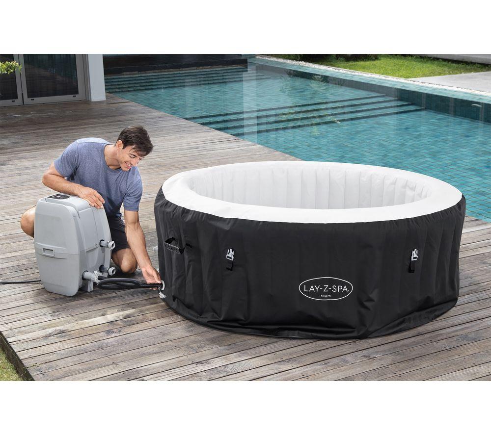 LAY-Z-SPA Miami AirJet Inflatable Hot Tub image number 7 of 12