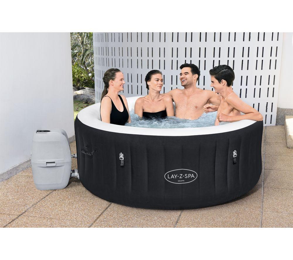 LAY-Z-SPA Miami AirJet Inflatable Hot Tub image number 10 of 12