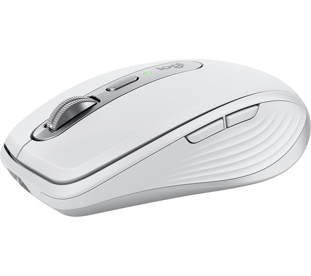 LOGITECH MX Anywhere 3S Wireless Darkfield Mouse - Pale Grey, White,Silver/Grey