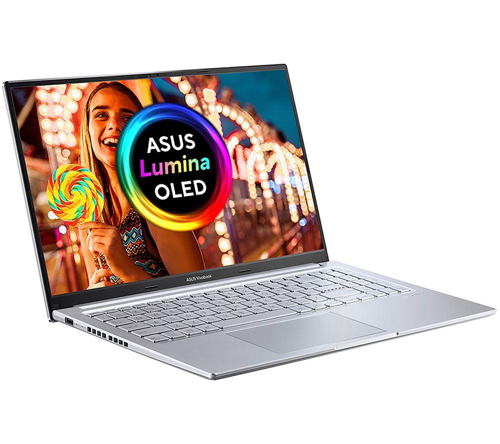 ASUS Vivobook 15 OLED X1505ZA 15.6 Laptop - IntelCore? i5, 512 GB SSD, Silver, Silver/Grey