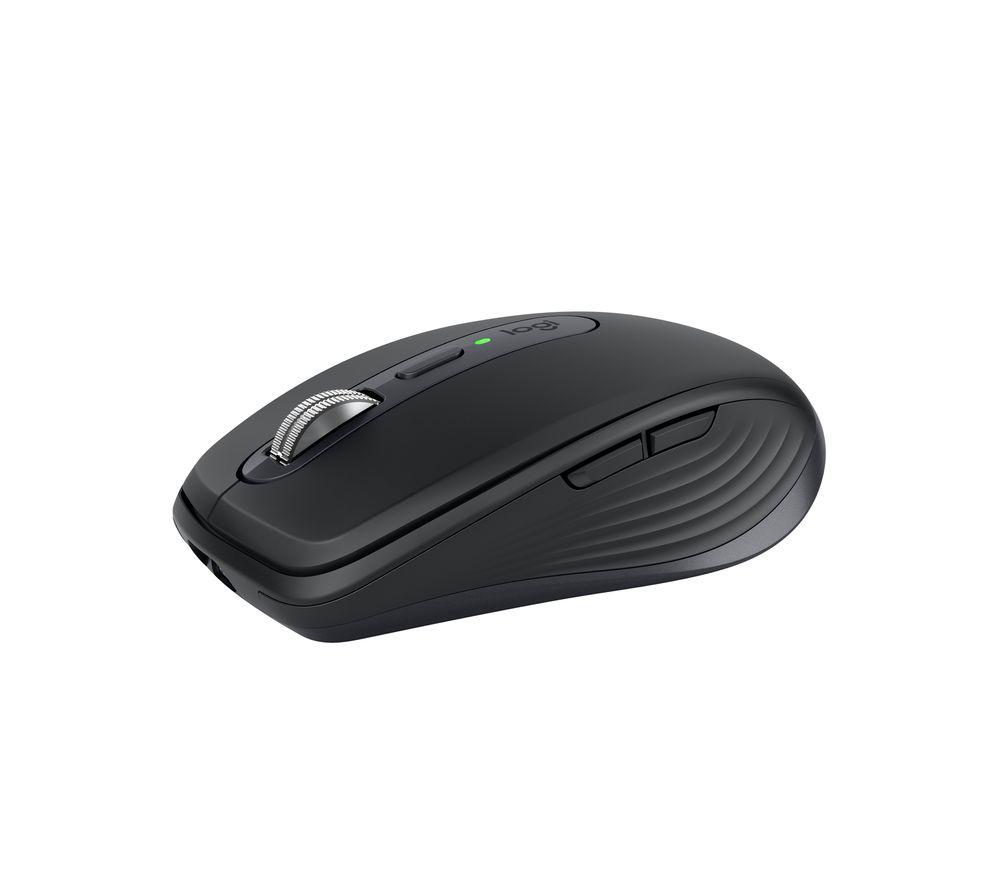 LOGITECH MX Anywhere 3S Wireless Darkfield Mouse - Graphite, Silver/Grey,Black