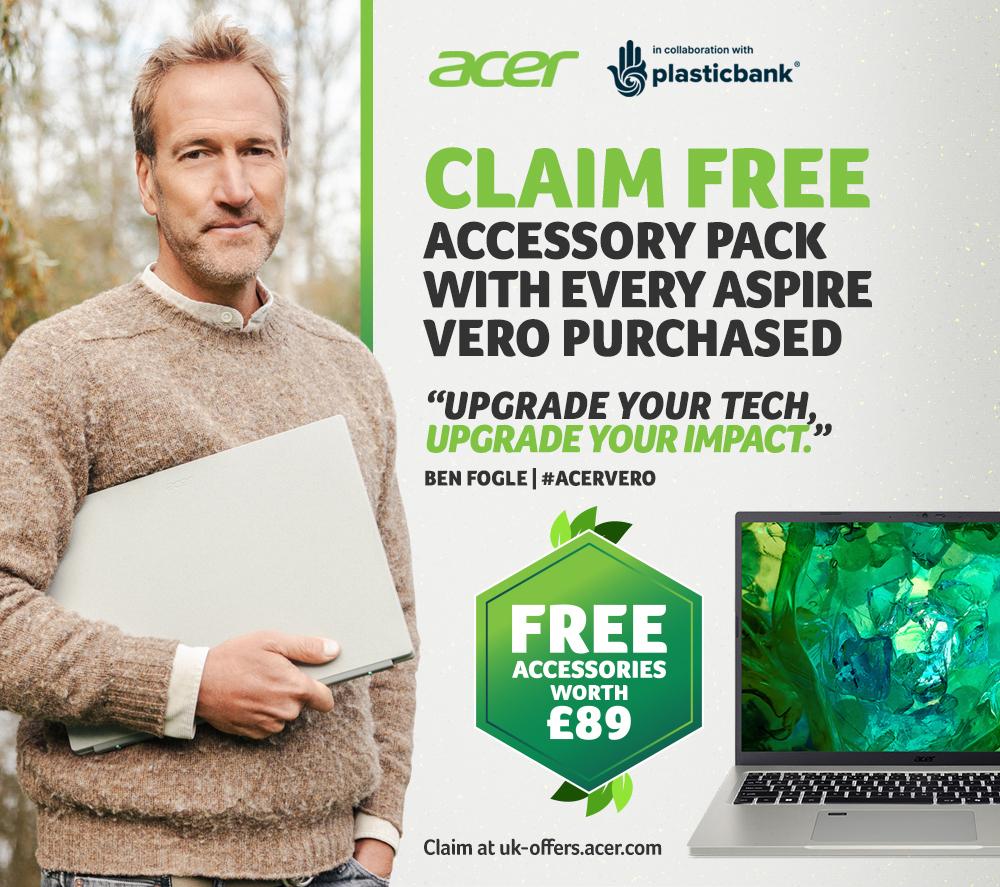 ACER Aspire Vero AV15-53 15.6' Laptop - Intel® Core™ i7, 1 TB SSD, Grey - image 2