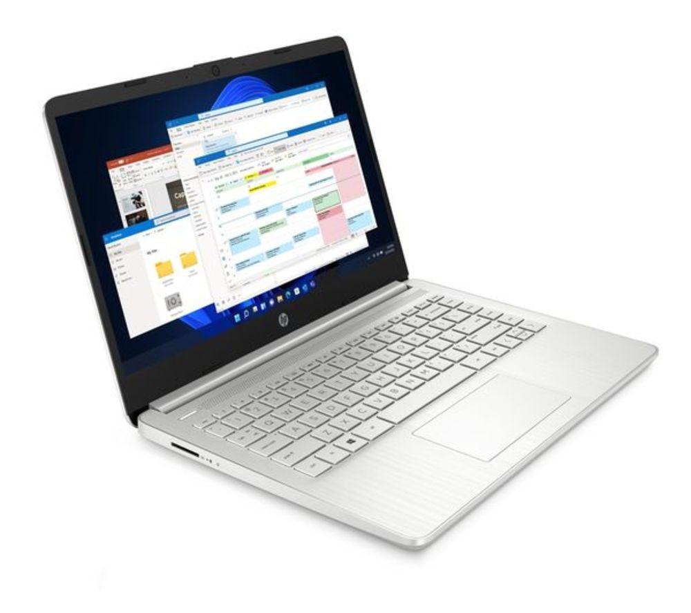HP 14s-dq2510na 14" Refurbished Laptop - Intel®Core i3, 256 GB SSD, Silver (Very Good Condition), Silver/Grey