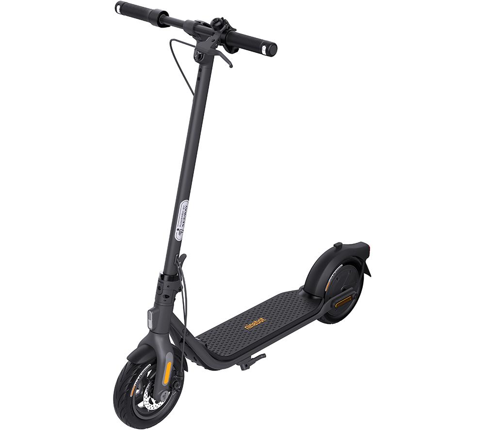 SEGWAY-NINEBOT F2 E Electric Folding Scooter - Black, Black,Orange