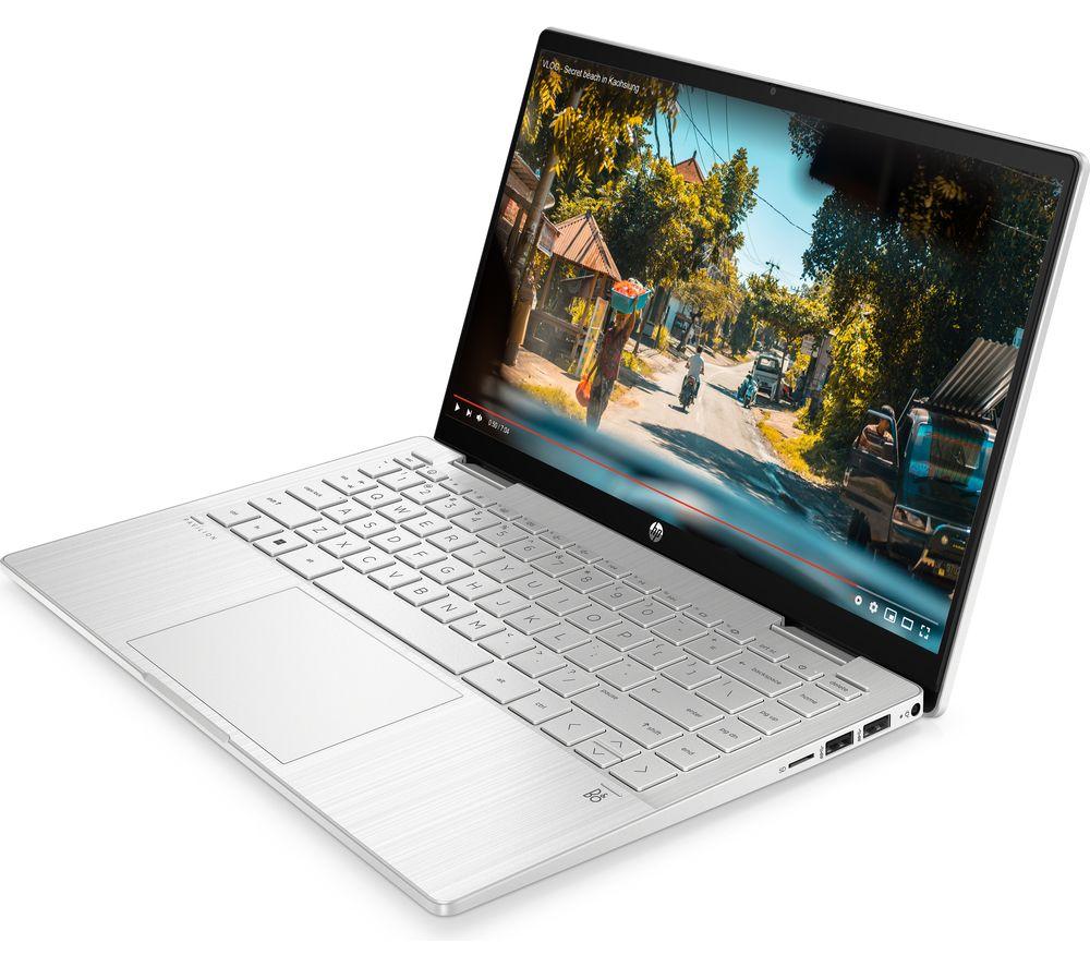 HP Pavilion x360 14-ek1550sa 14' 2 in 1 Laptop - Intel® U300, 128 GB SSD, Silver - image 17