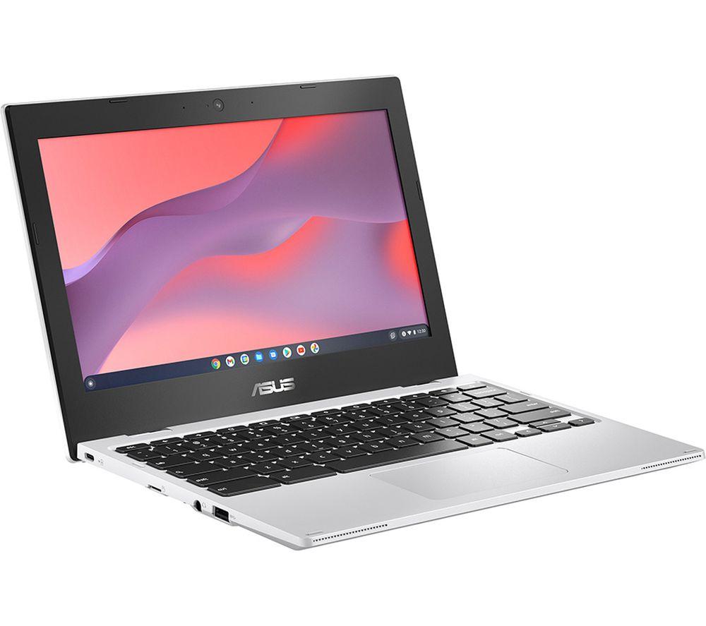 ASUS CX1 11.6 Chromebook - IntelCeleron, 64 GB eMMC, Silver, Silver/Grey