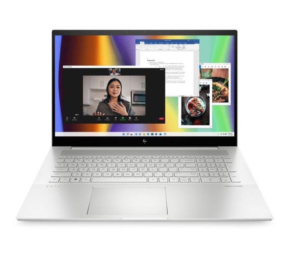 HP ENVY 17-cr0503na 17.3" Refurbished Laptop -  Intel&reg; Core&trade; i7, 512 GB SSD, Silver (Very Good Condition) image number 9 of 15