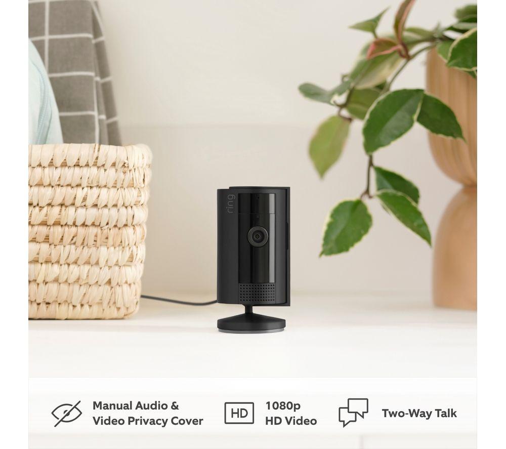 RING Indoor Camera (2nd Gen) Full HD 1080p WiFi Security Camera - 2 Cameras, Black image number 3 of 6
