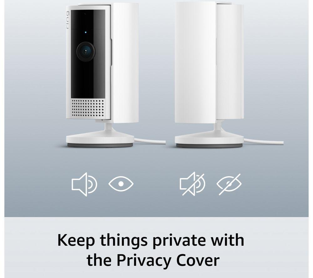 RING Indoor Camera (2nd Gen) Full HD 1080p WiFi Security Camera - 2 Cameras, Black image number 5 of 6