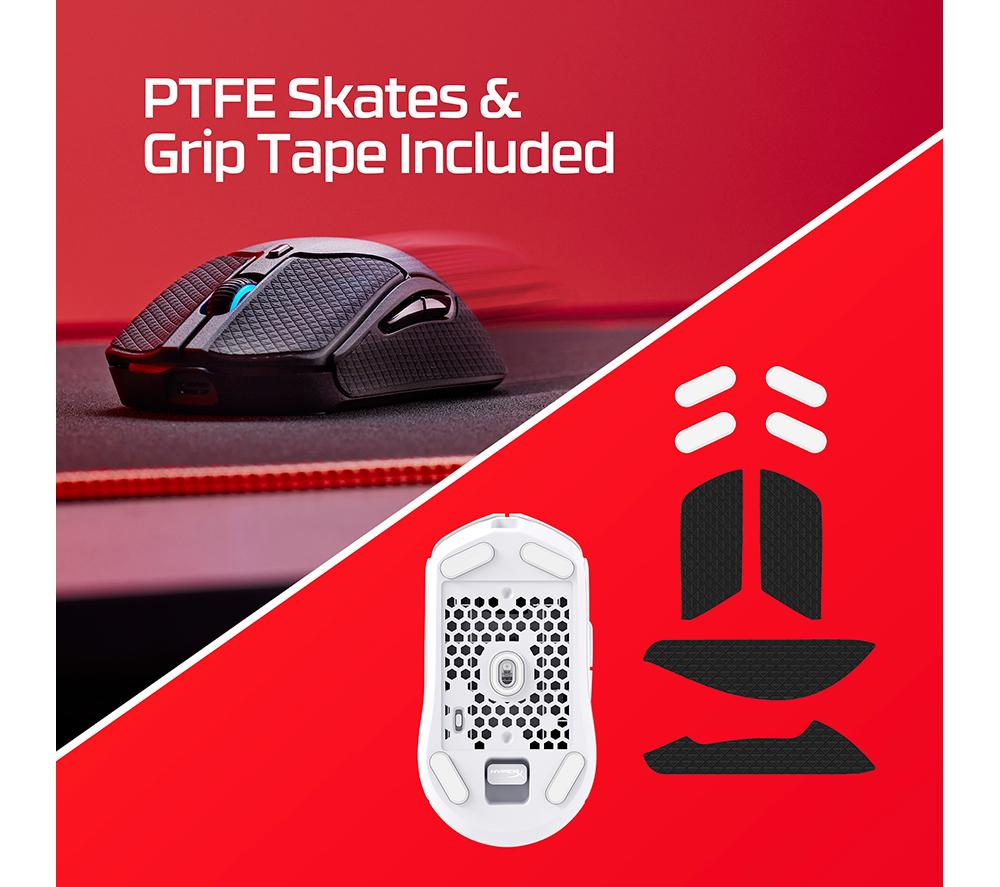 HYPERX Pulsefire Haste 2 RGB Wireless Optical Gaming Mouse image number 8 of 19