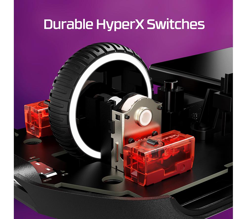 HYPERX Pulsefire Haste 2 RGB Wireless Optical Gaming Mouse image number 9 of 19