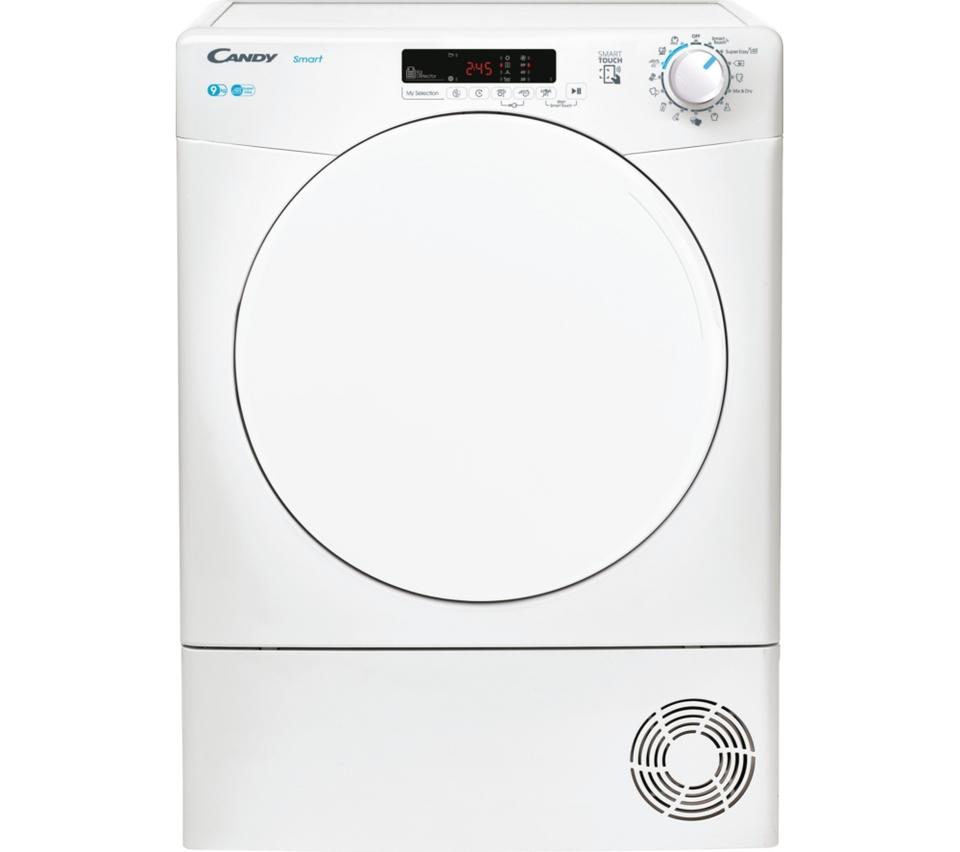 CANDY CSE C9DF NFC 9kg Condenser Tumble Dryer - White