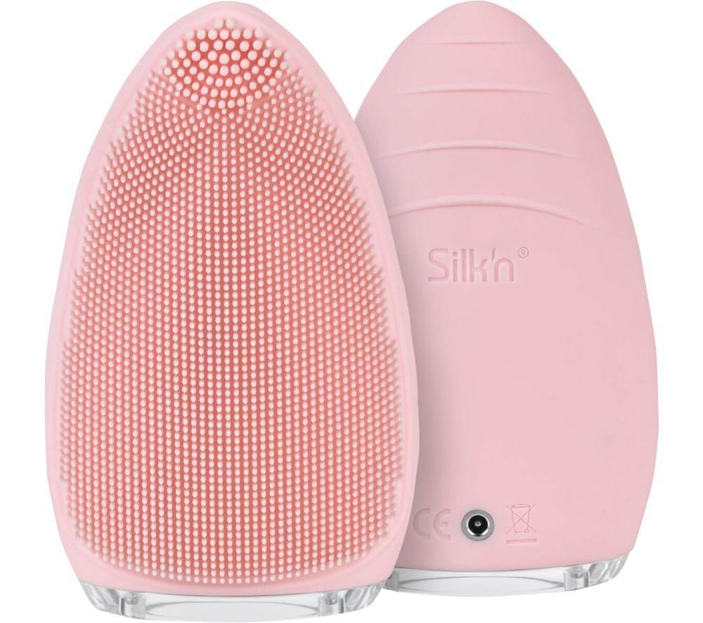SILK'N Bright FB1PUKP001 Facial Cleansing Brush - Pink image number 2 of 9