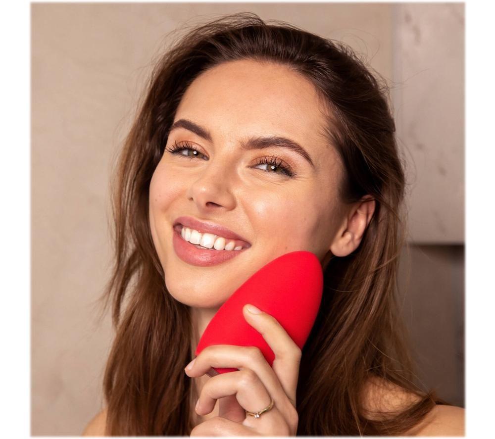 SILK'N Bright FB1PUK001 Facial Cleansing Brush - Red image number 5 of 6