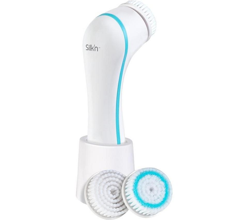 SILK'N Pure Facial Cleansing Brush - White & Blue