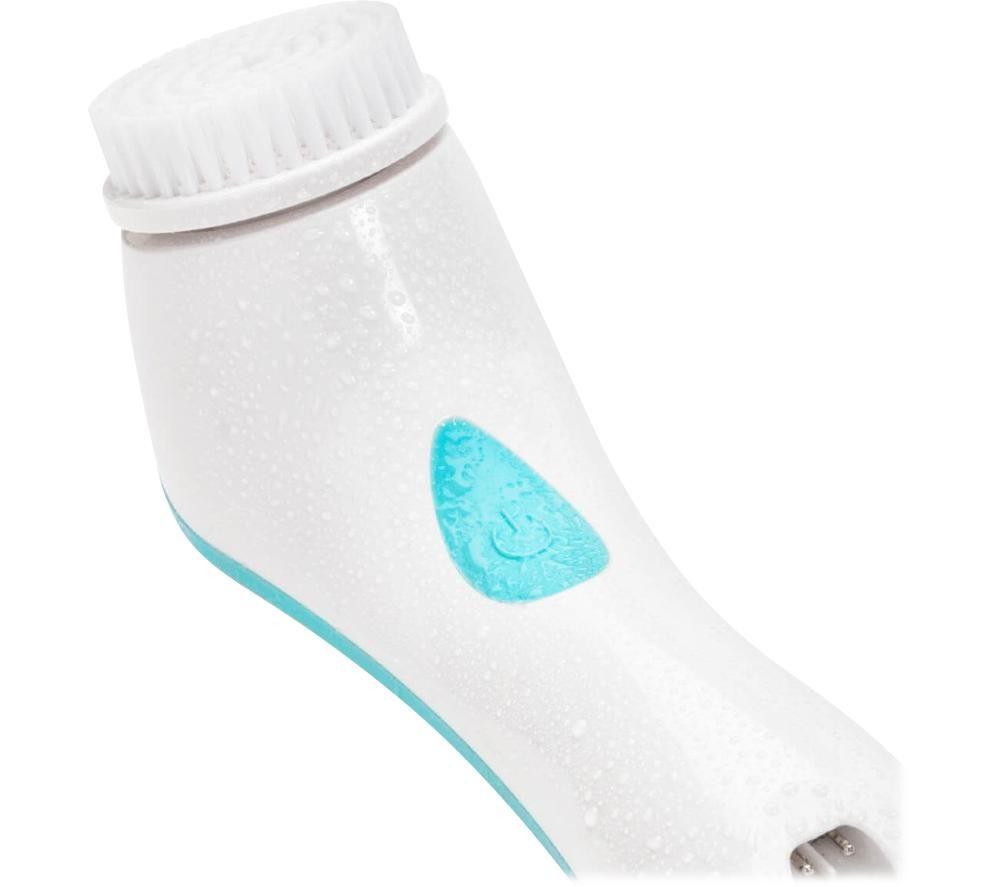 SILK'N Pure Facial Cleansing Brush - White & Blue image number 4 of 12