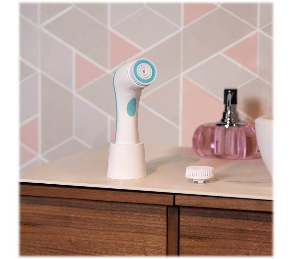 SILK'N Pure Facial Cleansing Brush - White & Blue image number 12 of 12