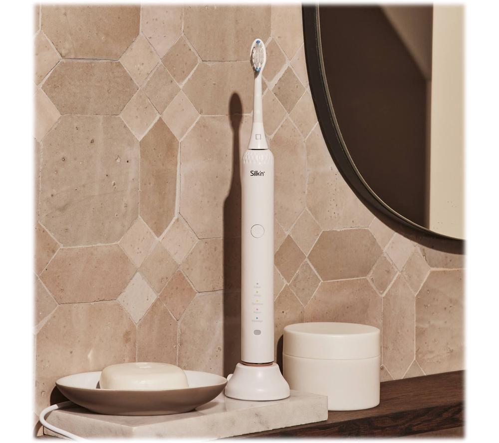 SILK'N SonicSmile Plus Electric Toothbrush - White image number 5 of 6