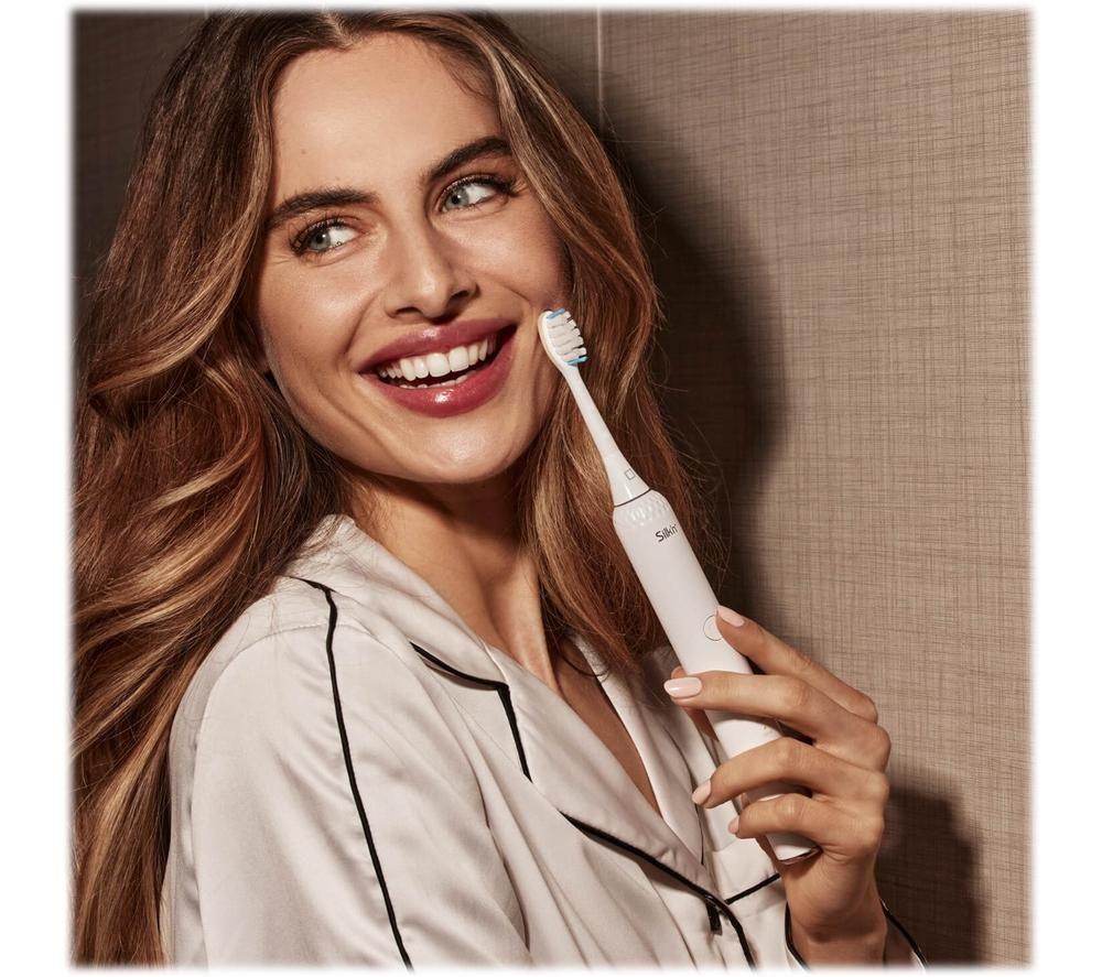 SILK'N SonicSmile Plus Electric Toothbrush - White image number 6 of 6