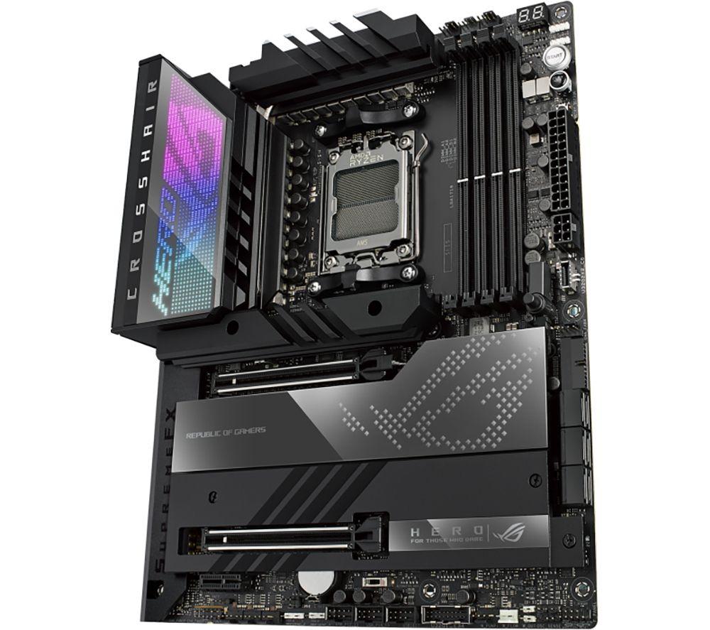 ASUS ROG CROSSHAIR X670E HERO AM5 Motherboard image number 3 of 7