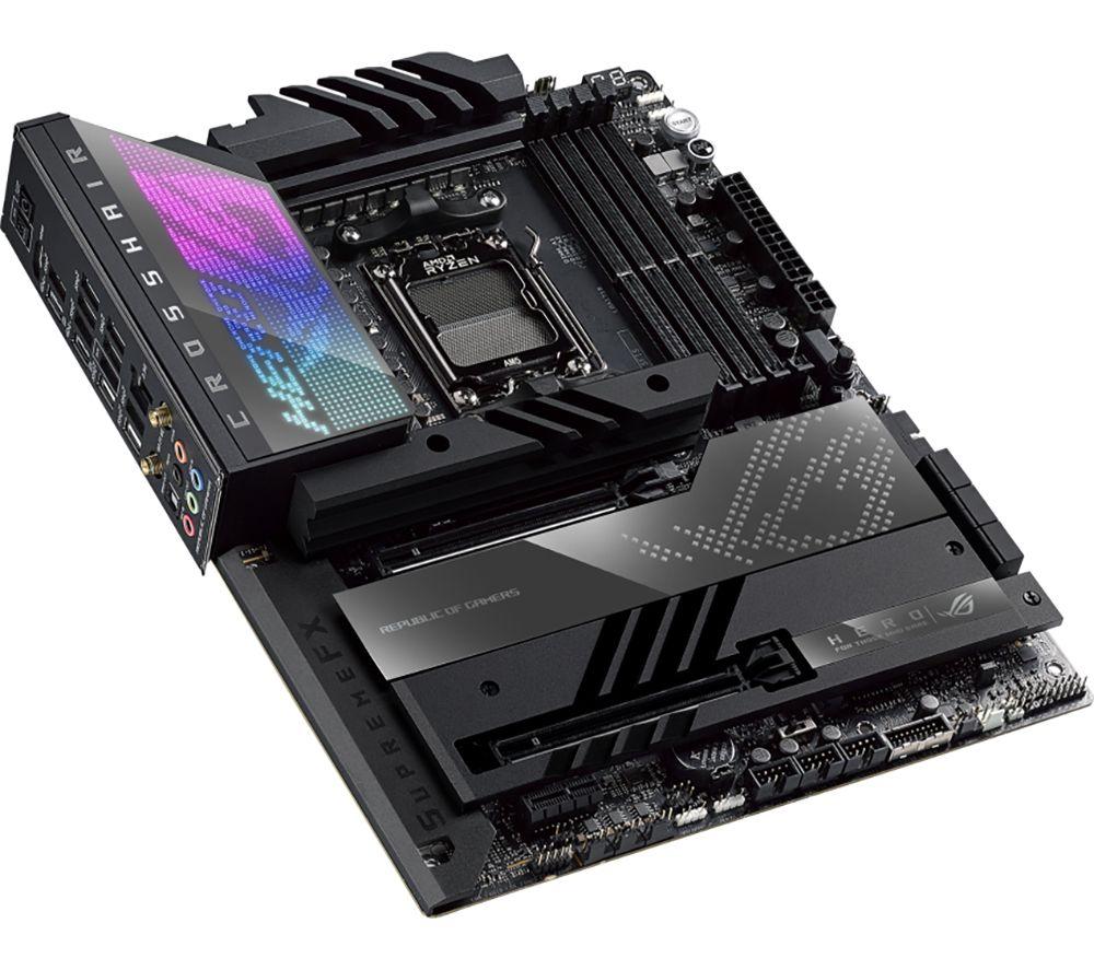 ASUS ROG CROSSHAIR X670E HERO AM5 Motherboard image number 5 of 7