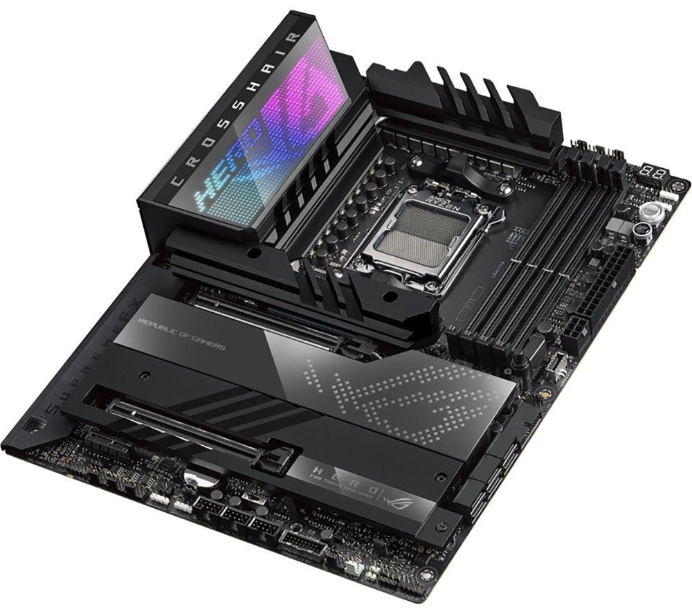 ASUS ROG CROSSHAIR X670E HERO AM5 Motherboard image number 6 of 7