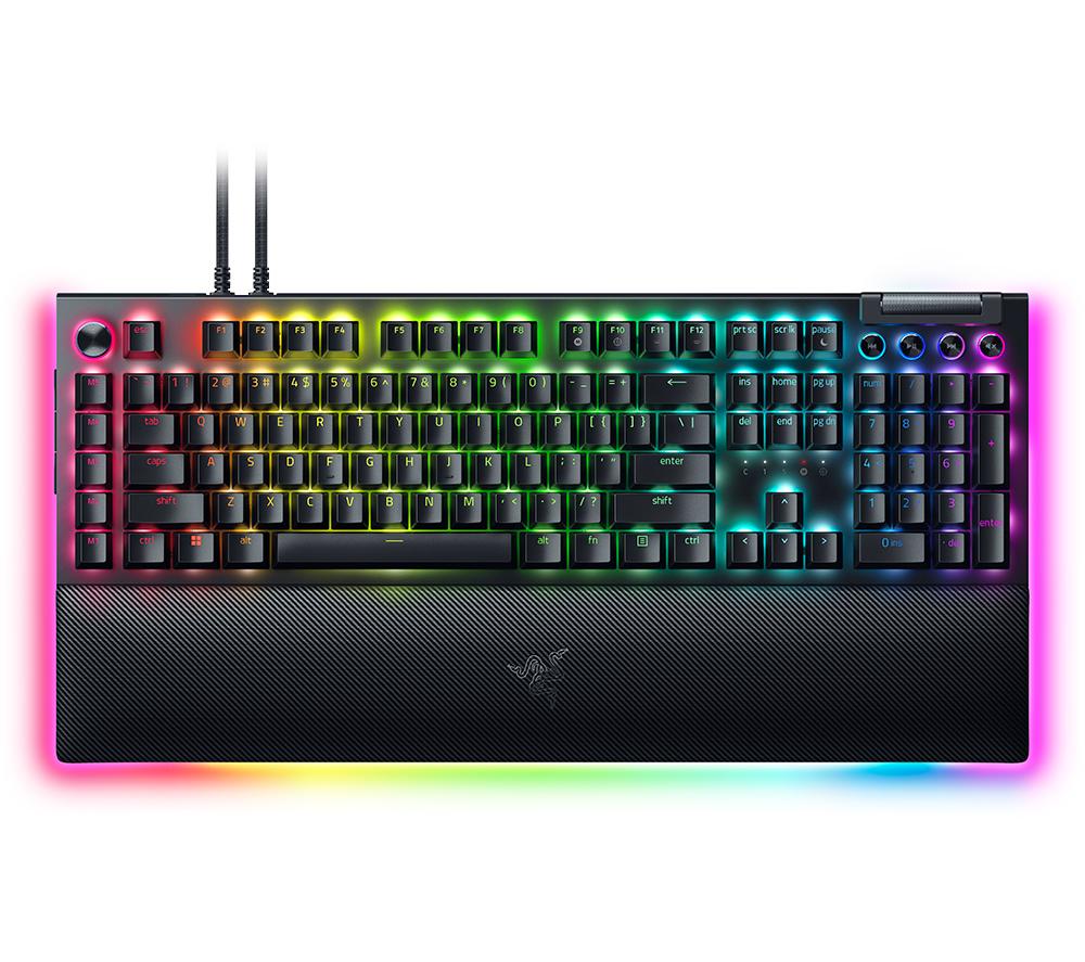 RAZER Blackwidow V4 Pro Mechanical Gaming Keyboard - Black, Black