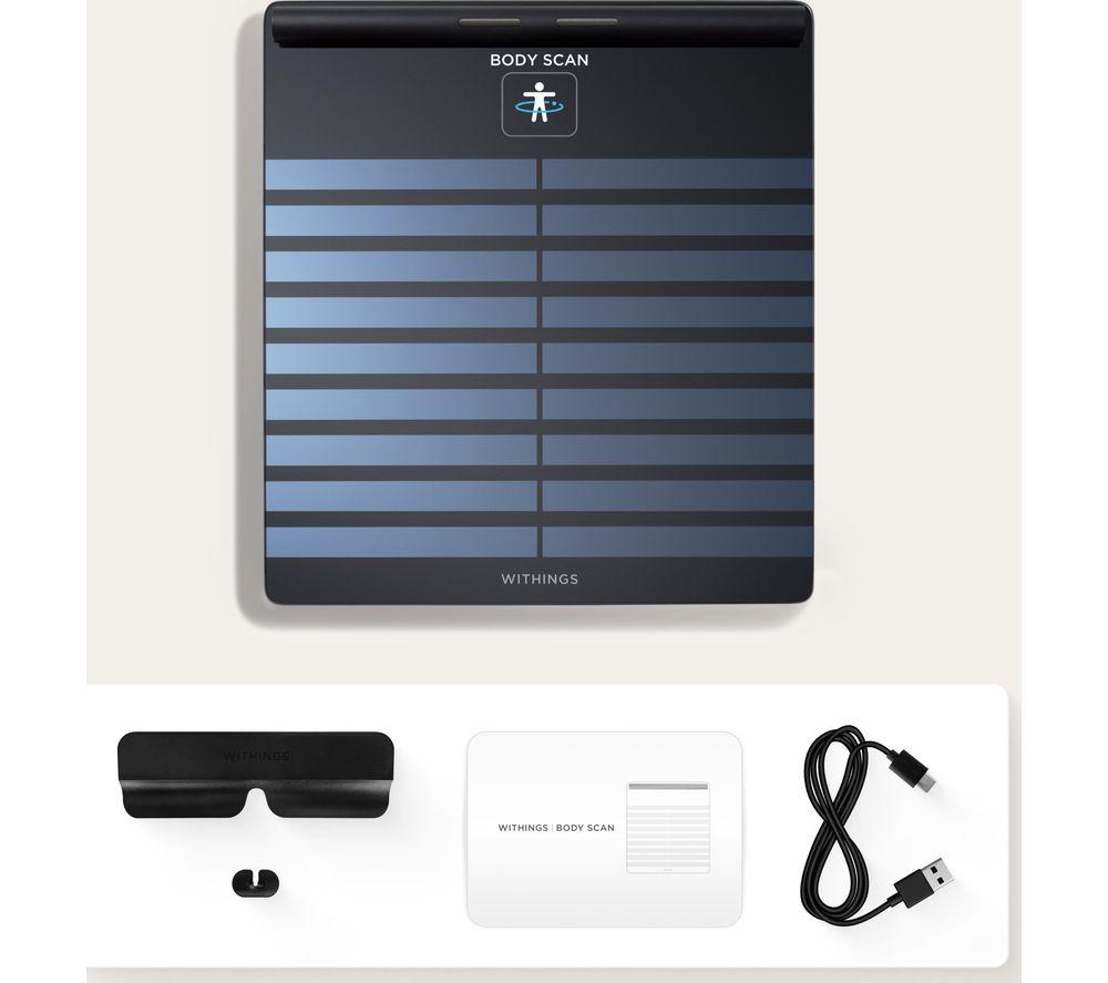 Buy WITHINGS Body Scan Smart Scale - Black | Currys