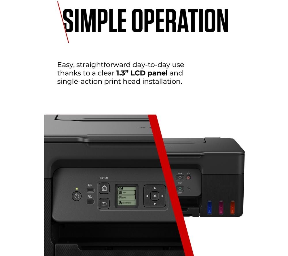 CANON PIXMA G3570 All-in-One Wireless Inkjet Printer image number 6 of 9